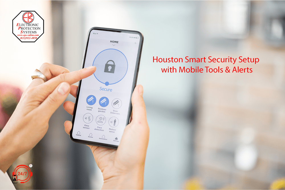 Houston Smart Security Setup with Mobile Tools & Alerts