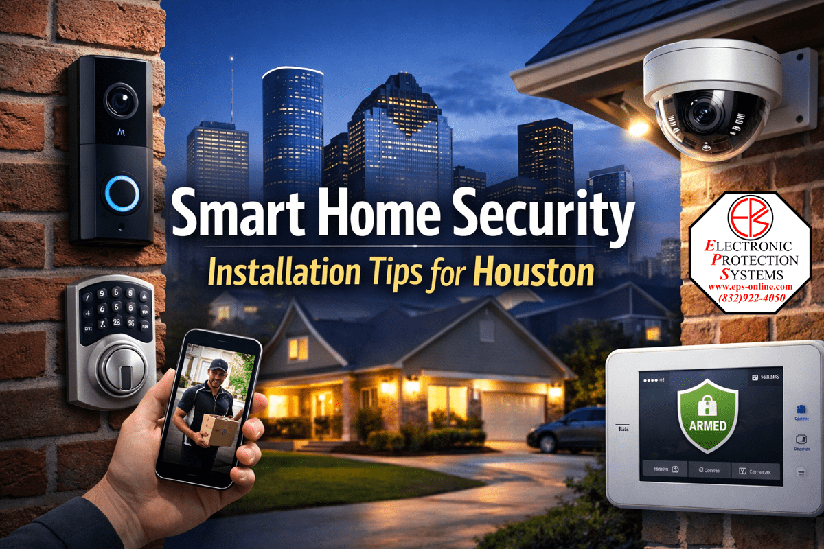 Smart home security installation tips for Houston Smart home security installation tips for Houston