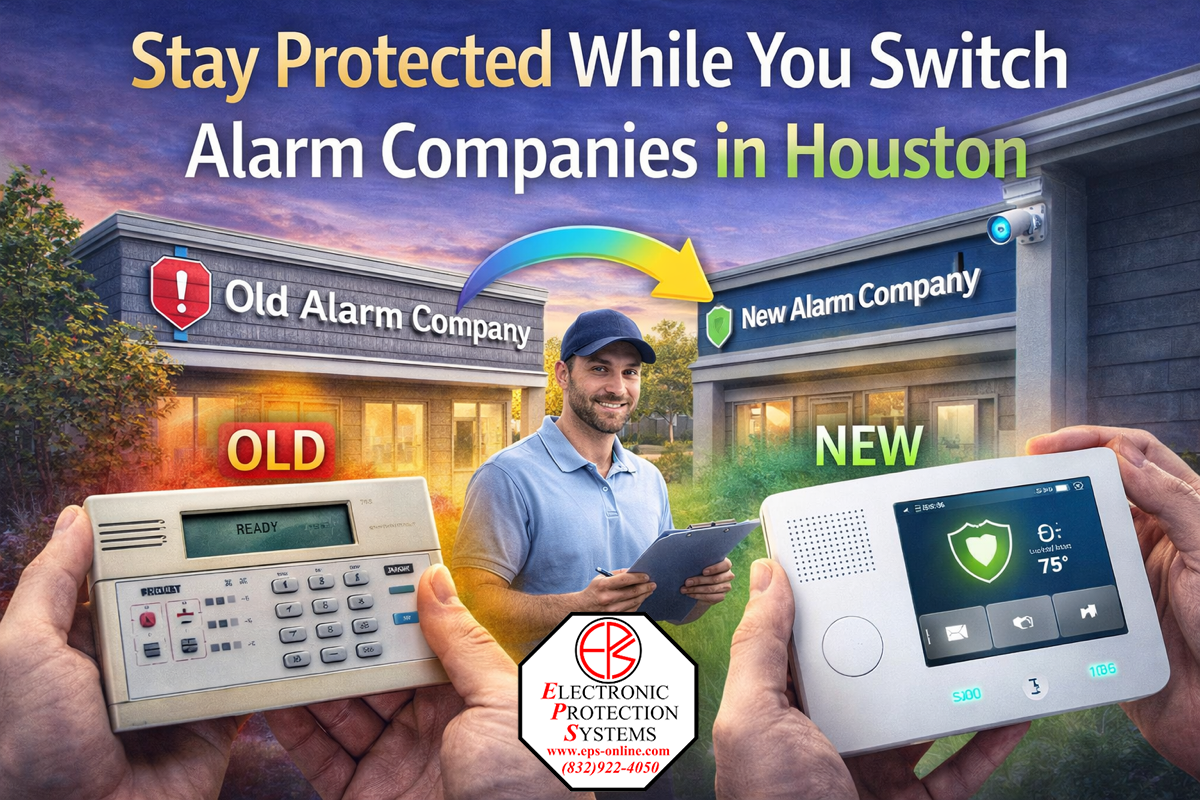 Stay Protected While You Switch Alarm Companies in Houston