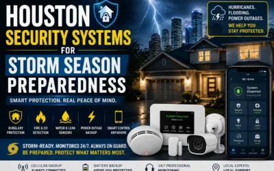 Storm Season: Houston Security Systems for Storm Preparedness