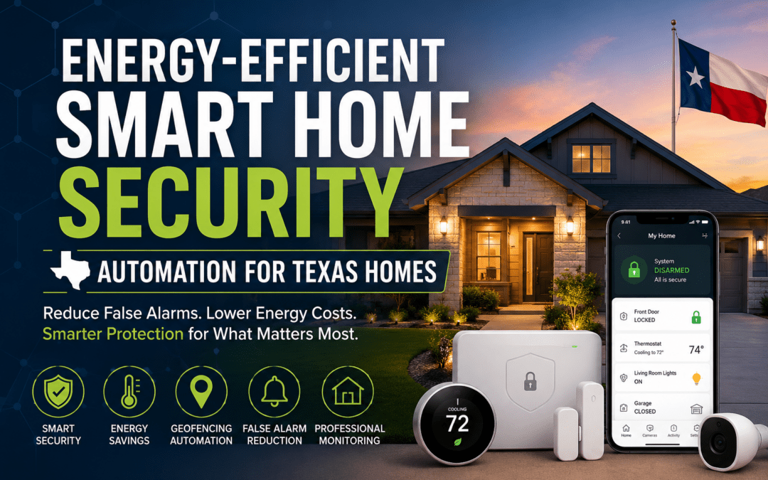 Energy-Efficient Smart Home Security for Texas Homes