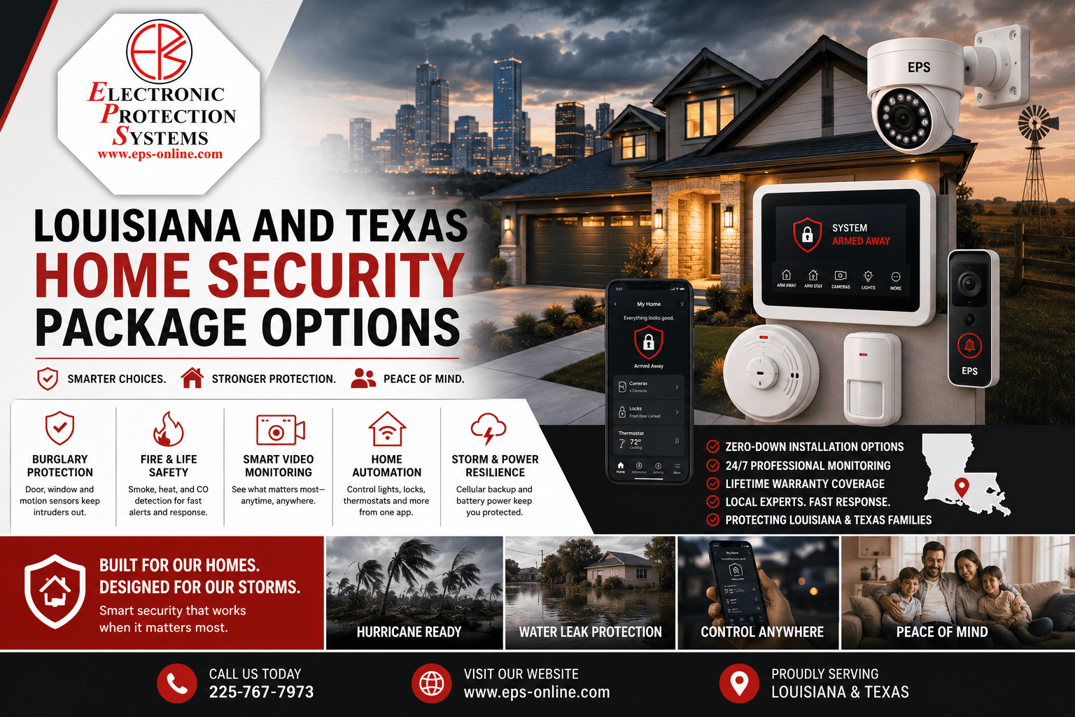 Louisiana And Texas Home Security Package Options Louisiana And Texas Home Security Package Options