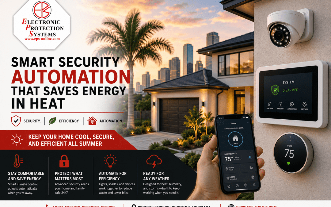 Smart Security Automation That Saves Energy in Heat