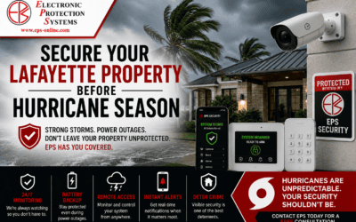 Hurricane Season Planning with Security Camera Systems in Lafayette