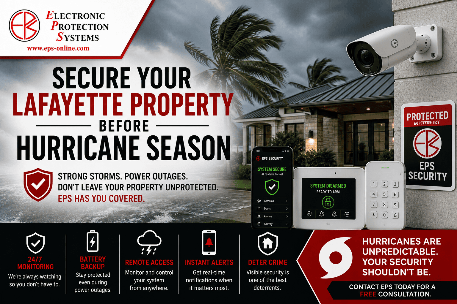Secure Your Lafayette Property Before Hurricane Season
